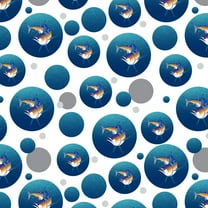 Blue Marlin Swimming in Ocean Premium Gift Wrap Wrapping Paper Roll