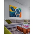 thumbnail image 4 of Marmont Hill "Country Cow I" Painting Print on Wrapped Canvas, 4 of 5