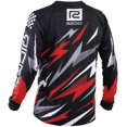 thumbnail image 4 of Radio Lightning BMX Race Jersey - Red, Long Sleeve, Men's, Small, 4 of 4