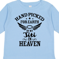 thumbnail image 4 of Inktastic Handpicked for Earth By My Titi in Heaven with Angel Wings Boys or Girls Long Sleeve Toddler T-Shirt, 4 of 5