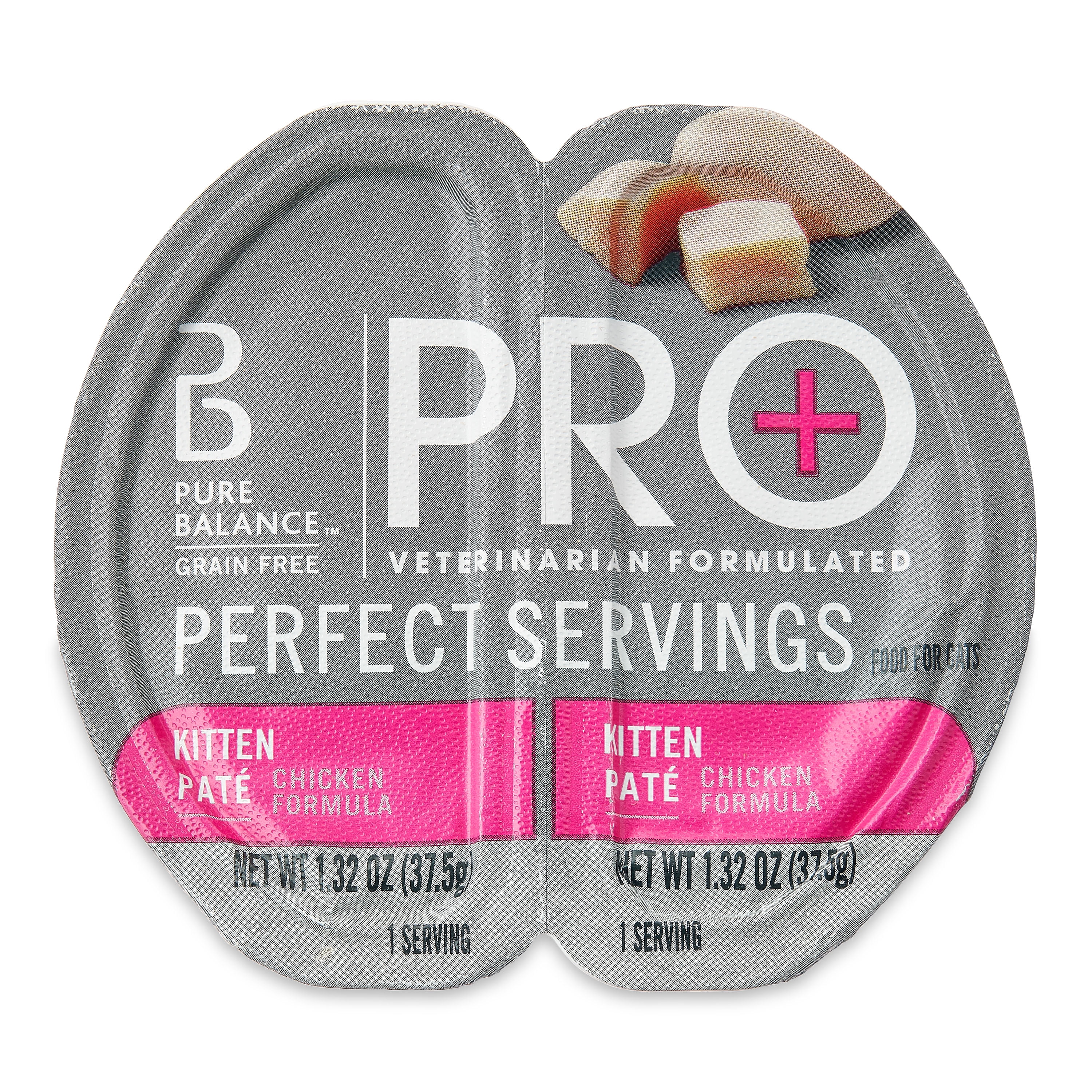 Pure Balance Pro+ Kitten Pate for Cats, Chicken Formula, 2.64 oz