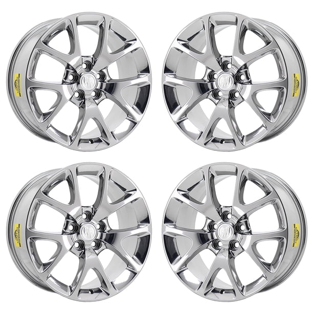Buick Lacrosse 2010 2016 Pvd Bright Chrome Factory Oem Wheels Rims Not Replicas H Walmart Com Walmart Com