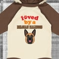 thumbnail image 4 of Inktastic Belgian Malinois Dog Boys or Girls Long Sleeve Baby Bodysuit, 4 of 5