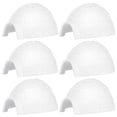 thumbnail image 1 of 6 piezas de iglú simulado para decoración, juguetes infantiles, modelo polar, figura de iglú para niños, 1 of 7