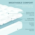thumbnail image 5 of Bare Home Mattress Pad - Breathable Cotton Top - 21" Deep Pocket - California King, Gray, 5 of 10