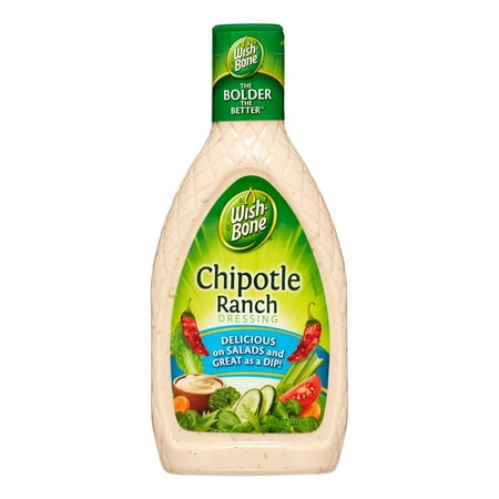 Chipotle Ranch - Wish-Bone Salad Dressing, Chipotle Ranch, 15 Fl Oz