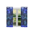 thumbnail image 2 of MKHERT Cora Reef Window Curtain Kitchen Curtains Window Treatments 26x39 inch,Set of 2, 2 of 3