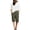 5Army Green29, variant on Casual Summer Knee Length Pants For Women Elastic Waist Soft Relaxed Fit Streetwear Trousers Outdoor Activities Comfortable Slacks
