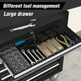 thumbnail image 7 of Rolling Tool Chest with 7-Drawer Tool Box with Wheels Multifunctional Tool Cart Storage Cabinet for Garage Black, 7 of 7