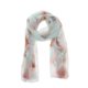 thumbnail image 5 of Mujeres Bufanda/Pañuelo/Foulard/Mantón/Chal De Primavera Verano Ligero Largo Suave Estampado Floral Cubierta De Bikni Para Fiesta, Playa, Diario Verde claro Baoblaze Poliéster Scraf, 5 of 8