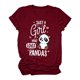 thumbnail image 4 of Camiseta estampada de manga corta con estampado de animales para mujer, cuello redondo, informal, suelta, blusas, camisas, túnicas Pompotops hkajfhjk462464, 4 of 5