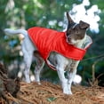 thumbnail image 5 of FurHaven Pet Coat | Water-Repellent Reversible Reflective Puffer Dog Coat, Red, Extra Small, 5 of 12