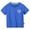 Colour Blue, variant on MXIEZI 1-10 Years Old Kids Baby T-Shirts Pullover Tops for Boys Cartoon Printing Tees Cotton Short-Sleeved T-Shirts for Toddlers Soft and Breathable Summer Casual Wear