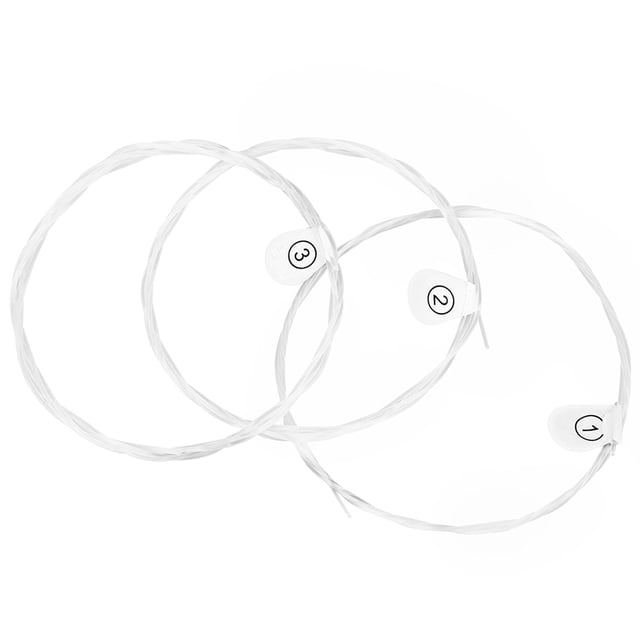 SOPOTUTU 1Set Acoustic Guitar Strings Multi Color Silver Plated with Long Sustain and Strong Grip