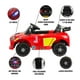 thumbnail image 2 of Montable Eléctrico The Baby Shop - Con Control Remoto,luz y sonido y de 6v y 90cm Rojo -, 2 of 8