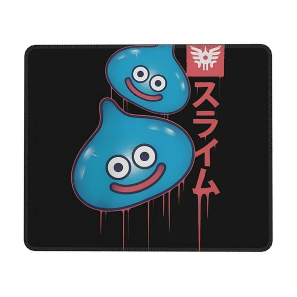 Dragon Quest Rubber Lock Edge Mouse pad, Office Desk pad, Writing pad, Multi Code Game pad Mouse Pads for Computers Laptop Mouse Mouse Pad