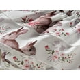 thumbnail image 4 of Newborn Baby Girls Summer Clothes Outfit Sleeveless Flower Print Ruffled One Piece Romper Jumpsuit, 4 of 6