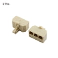 thumbnail image 3 of Adaptador de Cable de Teléfono RJ11 Triplex Único Bargains 2Pcs, 3 of 5