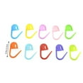 thumbnail image 3 of 100 Pcs Colorful Plastic Locking Stitch MarkersforKnitting and Crochet Random Color Fasteners Progress Keepers and Knitting PinsforYarn Crafts, 3 of 6