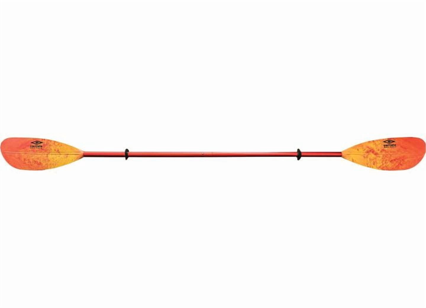 Carlisle Paddles Magic Mystic Kayak Paddle with Polypropylene Blades and Aluminum Shaft, 240cm - Sunrise