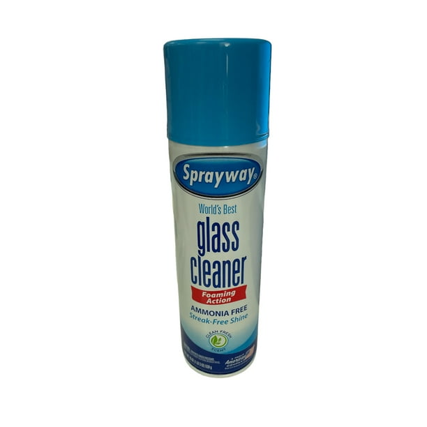 Sprayway Glass Cleaner, 19 oz. cans 12 Pack