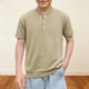 thumbnail image 2 of Camisa de Manga Corta para Niños Niño de Cumpleaños Color Sólido Cuello Redondo Casual Top de Verano Suave, 2 of 7