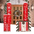 thumbnail image 3 of DPTALR Christmas Decoration Curtain Creative Decoration Couplets Hanging Flags, 3 of 9