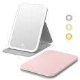 thumbnail image 1 of Espejo de maquillaje Kintion Travel iluminado con 60 LED, color rosa, 1 of 6