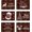 Merry Christmas, variant on Christmas Placemats Set of 6, 12 x 18 Inch Vinyl Christmas Table Placemats for Dining Table Winter Xmas Holiday Red Placemats Set of 6