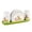 Italian Herbs, variant on STP GOODS Provence Ceramic Salt and Pepper Shaker Set with Napkin Holder and Tray 8.9x2.8x3.1" (22.5x7x8 cm) Spice Dispensers Spice Containers Spice Jars, Lilac and White