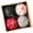 A, variant on Set Of 4 Winter Snowflake Wool Felt Decoration Colorful Christmas Tree Decoration With Secure Ropes