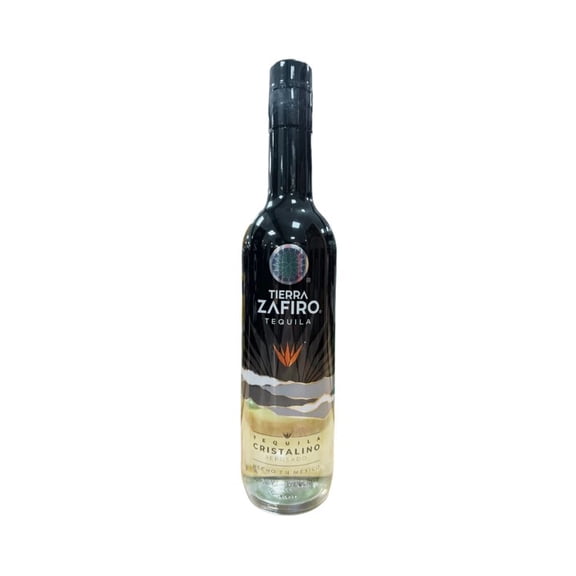 Tequila Reposado Cristalino Tierra Zafiro 750 Ml