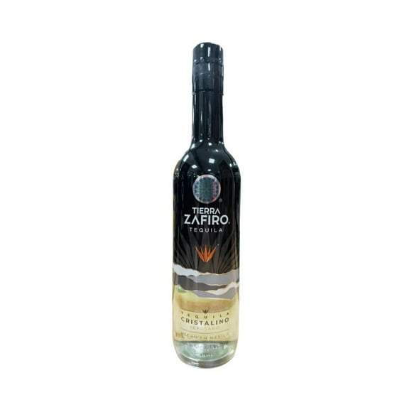 Tequila Reposado Cristalino Tierra Zafiro 750 Ml