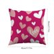 thumbnail image 3 of Specollect 1 Pcs Valentine's Day Heart Pillowcase Linen Sofa Cushion Cover Festive Home Decor for Living Room Bedroom 17.72*17.72 in, 3 of 7