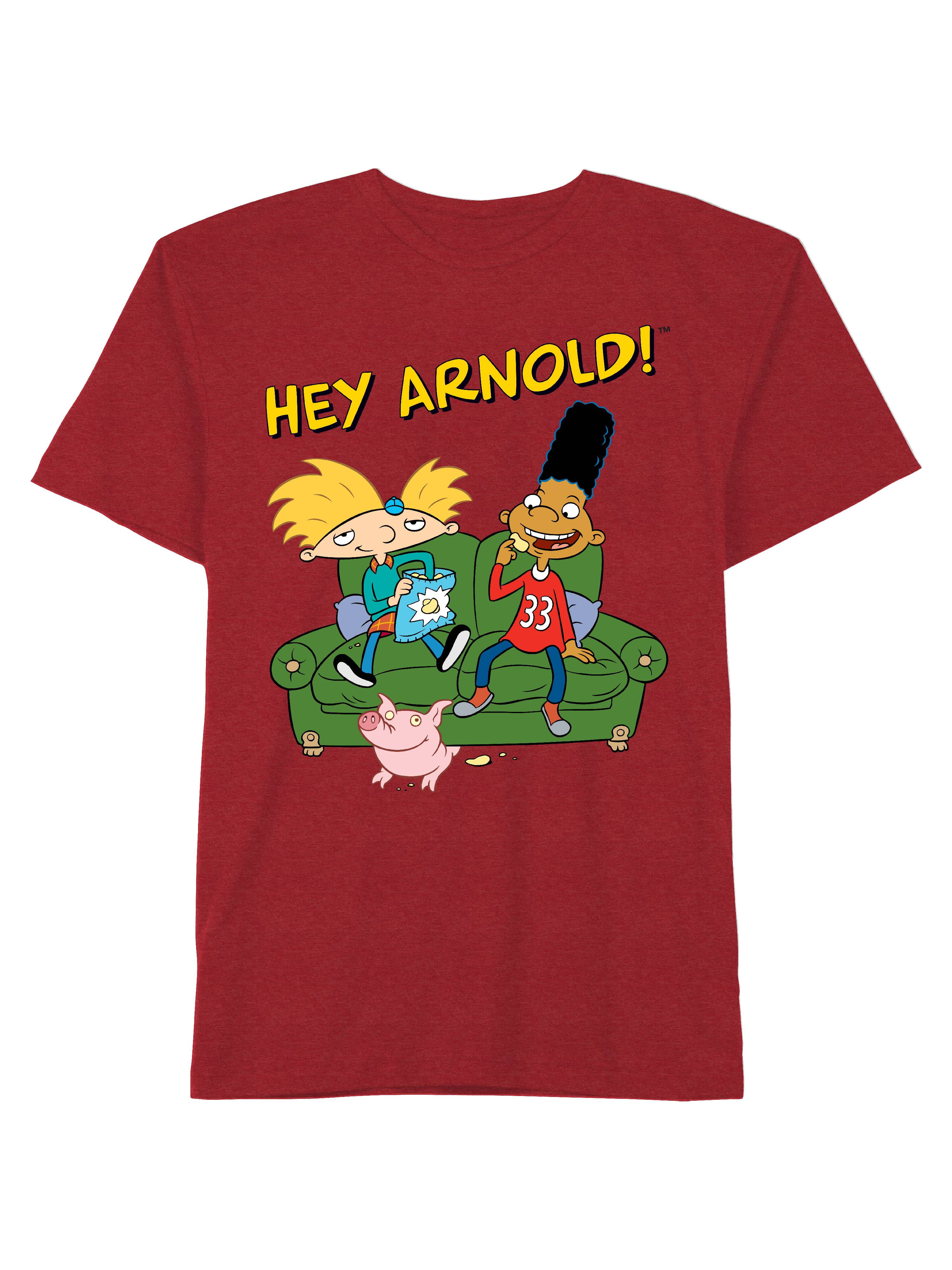 Nickelodeon Hey Arnold Men's and Big Men's Graphic T-Shirt - Walmart.com