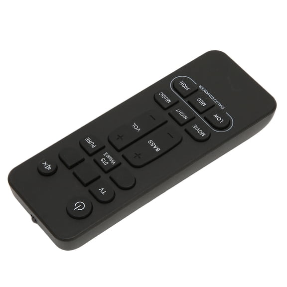 Soundbar Remote, Sensitive Sound Remote Control AAA Batteries Powered Universal Replacement ABS  For  Speaker