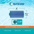 thumbnail image 3 of Hurricane 3 Pack HF4H21-01M Elite Aseptic Pool Spa Filter Cartridge Replacement, 3 of 11
