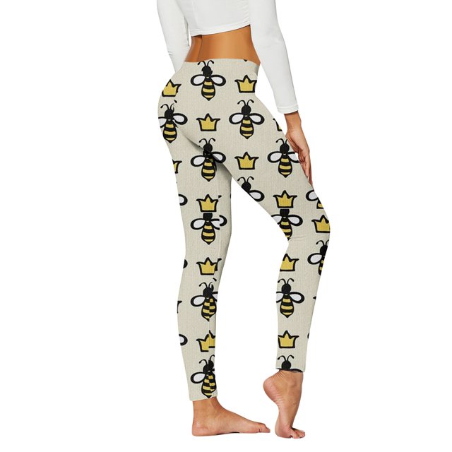 WILLBEST Leggings de Yoga de Cintura Alta Para Mujer, Cómodos, Estampados, Para Entrenar, Correr, Deportes, Ajuste Controlado, Elásticos, Suaves, Transpirables, Ropa Deportiva Extra Grande