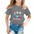 thumbnail image 2 of CCRFTGI 100 Days Of School Shirt for Child Girls Boys Size 7 Funny Birthday T Shirts 2026 Summer Tops Boys Clothes Fashion 100 Days Of School Costume Gray 11-12 Years, 2 of 5