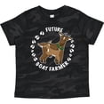 thumbnail image 3 of Inktastic Future Goat Farmer with Cute Goats and Hoof Prints Boys or Girls Toddler T-Shirt, 3 of 5