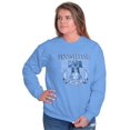 thumbnail image 3 of Liberty Bell Patriotic Philadelphia Sweatshirt for Men or Women Brisco Brands S, 3 of 6