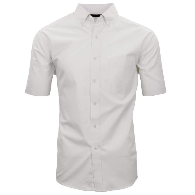 Manchester Camisa Regular Fit Cuello Button Down Blanco, XG Manchester 4001C