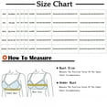 thumbnail image 3 of Push-Up Back Smoothing Bra Invisible Push up Bra Plus Size Wireless Front Closure Bras for Older Women Back Support Cotton Sports Bras for Women Bras, 3 of 4