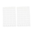 thumbnail image 4 of VERDANVERSE 2Pcs Tiny Brick Mold For Diy Projects Building Models Sand Table Landscape Enthusiast 5.15X3.34X0.08In, 4 of 8