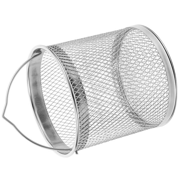 LEORX Wear Resistant Stainless Steel Oil Container Mesh Strainer for Cooking