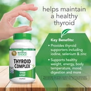 Botanic Choice Thyroid Support Complex Herbal Dietary Supplement, 120 Capsules