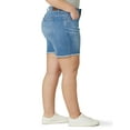 thumbnail image 3 of Lee Women's Plus Size 6" Relaxed Cutoff Short, 3 of 6