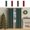 Multicolor, variant on Christmas Classic Furs Ball Curtain Blackouts Curtain 51.97x72.05 Inches Green Christmas Decoration Curtain Light Filtering Rod For Living Room Bedroom Home