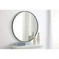 thumbnail image 4 of Metal frame Round Mirror 36 inch Black finish, 4 of 5