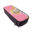 thumbnail image 6 of Lsque A Funny Cat Printed Big Capacity PU Leather Pencil Case Large Pencil Pouch Stationery Pen Bag Pencil Holder for Teen, 6 of 6